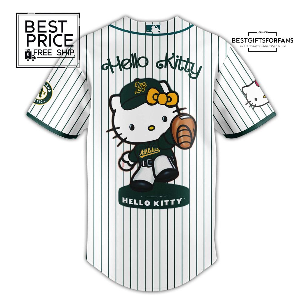 Hello Kitty x Athletics Limited Edition Baseball Jersey Hello Kitty x Athletics Limited Edition Baseball Jersey