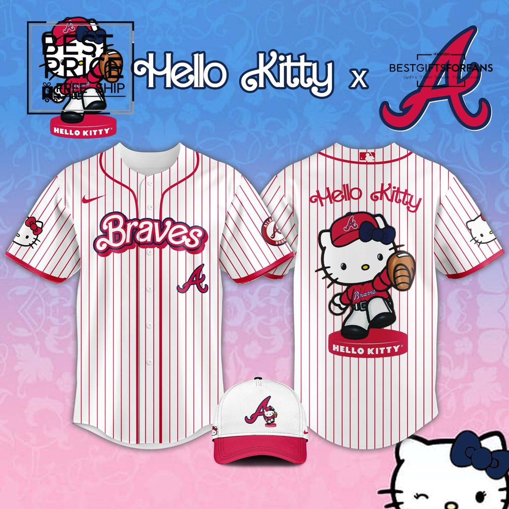 Hello Kitty x Angels Limited Edition Baseball Jersey Hello Kitty x Angels Limited Edition Baseball Jersey