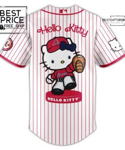 Atlanta Braves x Hello Kitty Game Night Jersey 2025 3