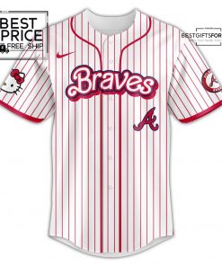 Atlanta Braves x Hello Kitty Game Night Jersey 2025 4