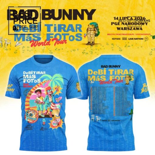 Bad Bunny “Debi Tirar mas Fotos” Limited Edition T-Shirt