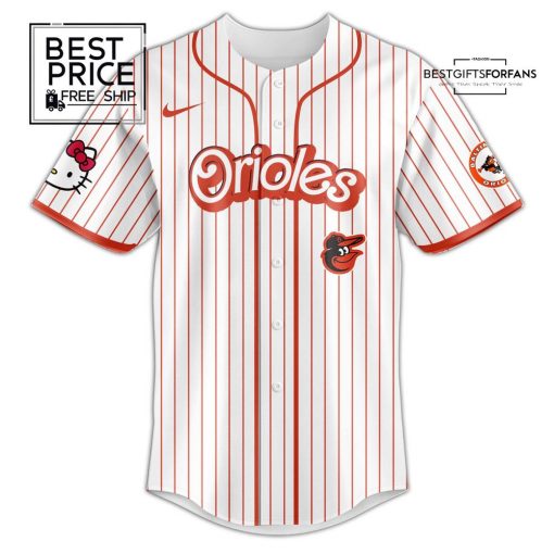 Hello Kitty x Orioles Limited Edition Baseball Jersey