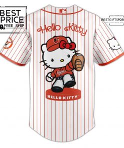 Baltimore Orioles x Hello Kitty Game Night Jersey 2025 4