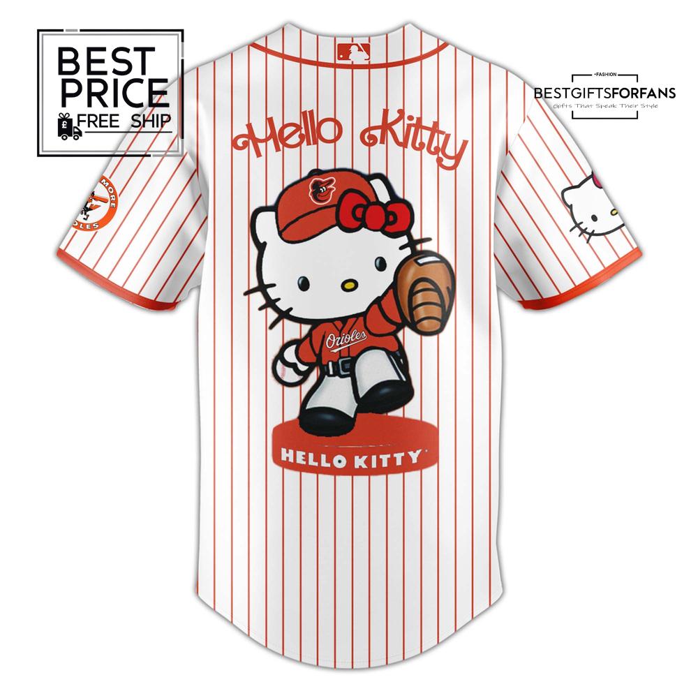 Hello Kitty x Orioles Limited Edition Baseball Jersey Hello Kitty x Orioles Limited Edition Baseball Jersey