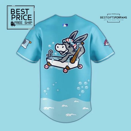  Binghamton Bathtub Donkeys Limited Edition Baseball Jersey