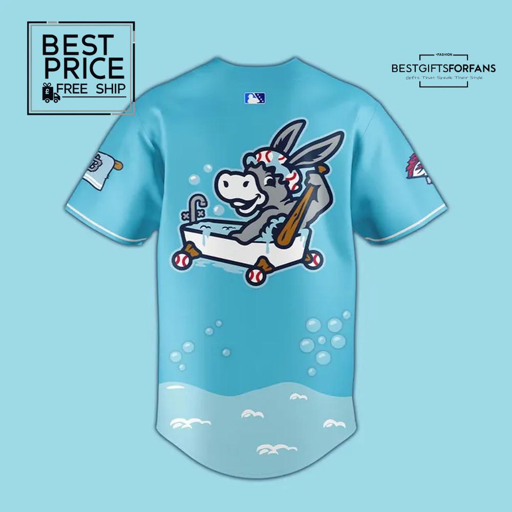 Binghamton Bathtub Donkeys Limited Edition Baseball Jersey Binghamton Bathtub Donkeys Limited Edition Baseball Jersey