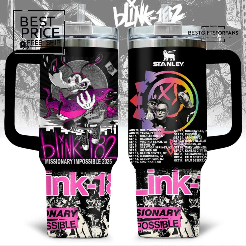 Blink-182 Limited Edition Stanley Tumbler Blink-182 Limited Edition Stanley Tumbler