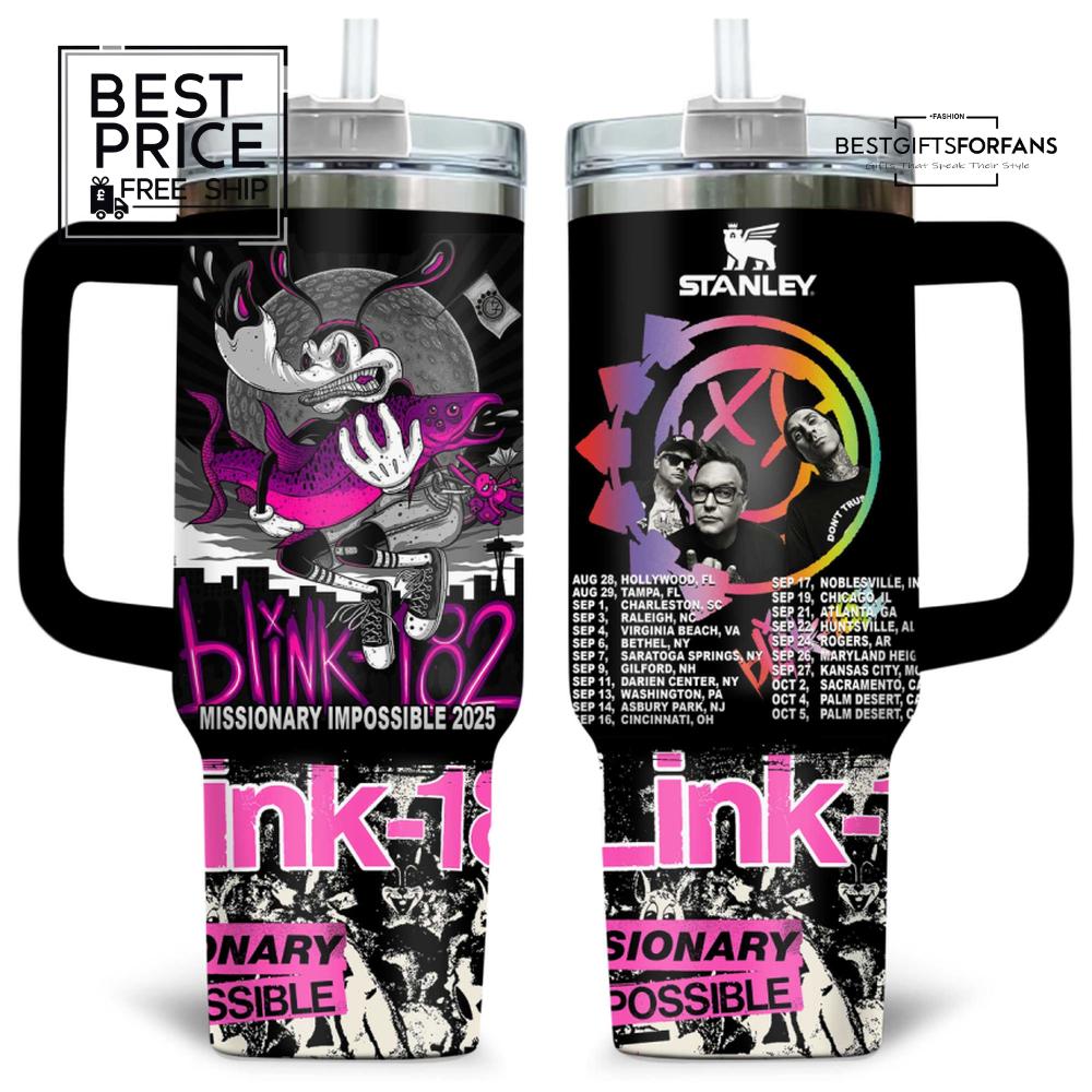 Blink-182 Limited Edition Stanley Tumbler Blink-182 Limited Edition Stanley Tumbler
