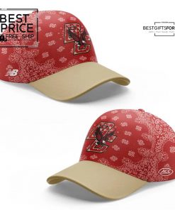 Boston College Football 2025 Red Bandana Uniform 2