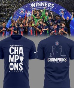 Paris Saint-Germain Champions League-themed Limited Edition T-Shirt