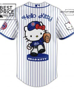 Chicago Cubs x Hello Kitty Game Night Jersey 2025 3