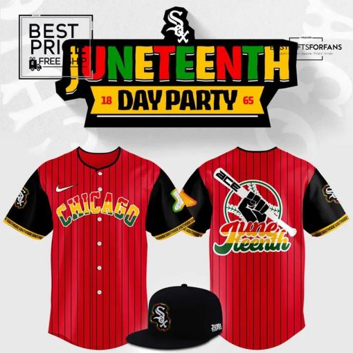Chicago White Sox 2025 Juneteenth Heritage (V2) Limited Edition Baseball Jersey
