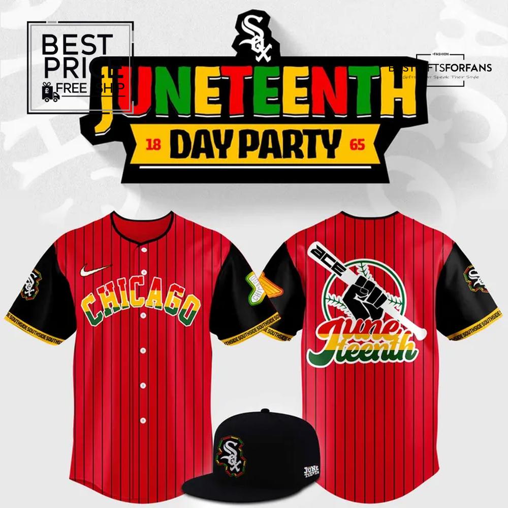 Chicago White Sox 2025 Juneteenth Heritage (V2) Limited Edition Baseball Jersey Chicago White Sox 2025 Juneteenth Heritage (V2) Limited Edition Baseball Jersey