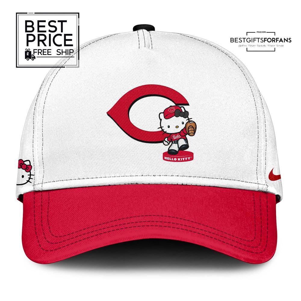 Cincinnati Reds x Hello Kitty Game Night Limited Edition Baseball Jersey Cincinnati Reds x Hello Kitty Game Night Limited Edition Baseball Jersey