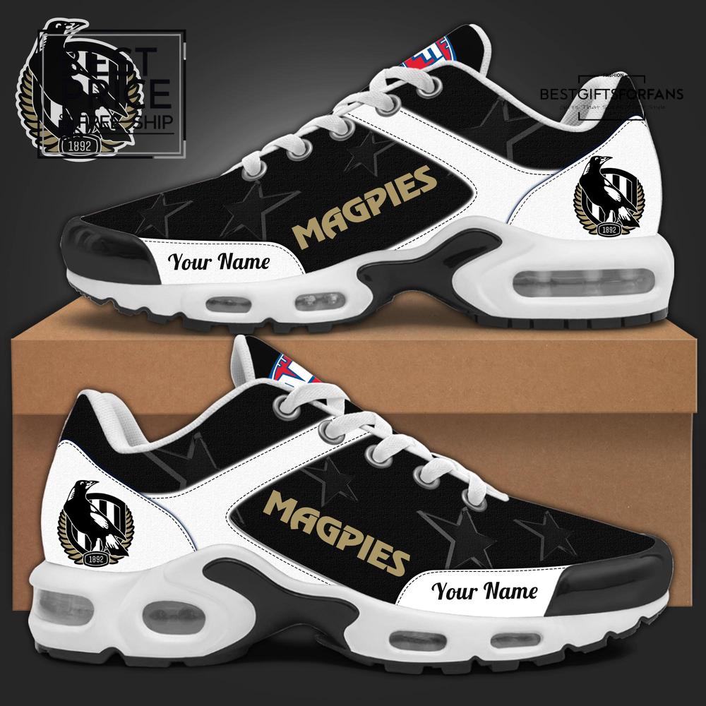 Collingwood Magpies AFL Personalized Air Max Plus Sneakers Collingwood Magpies AFL Personalized Air Max Plus Sneakers