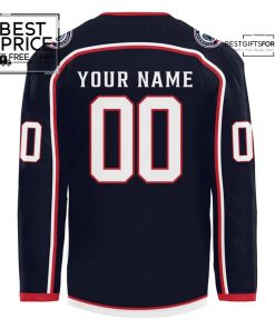 Columbus Blue Jackets 25th anniversary season jersey 3