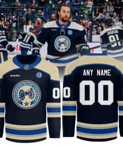 Columbus Blue Jackets Alternate Breakaway Limited Edition Hockey Jersey