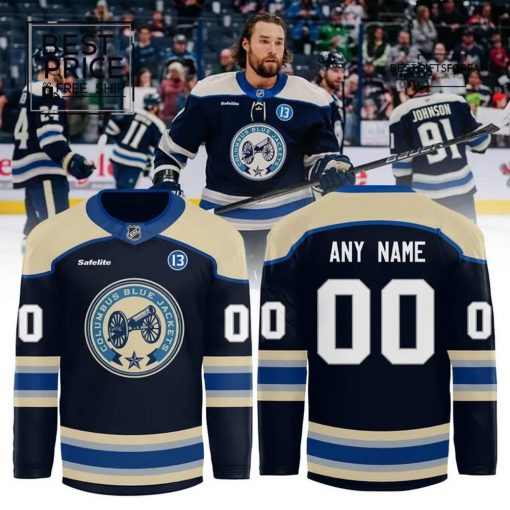 Columbus Blue Jackets Alternate Breakaway Limited Edition Hockey Jersey