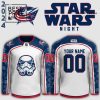 Columbus Blue Jackets x 2025 Star Wars Night Custom Limited Edition Hockey Jersey