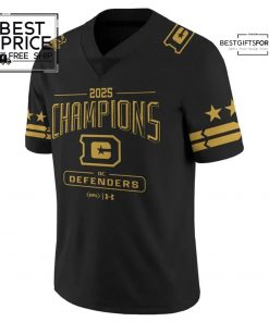 DC Defenders 2025 Football League Champions Limited Edition Football Jersey