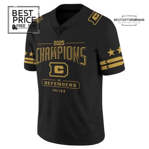 DC Defenders 2025 Football League Champions Limited Edition Football Jersey