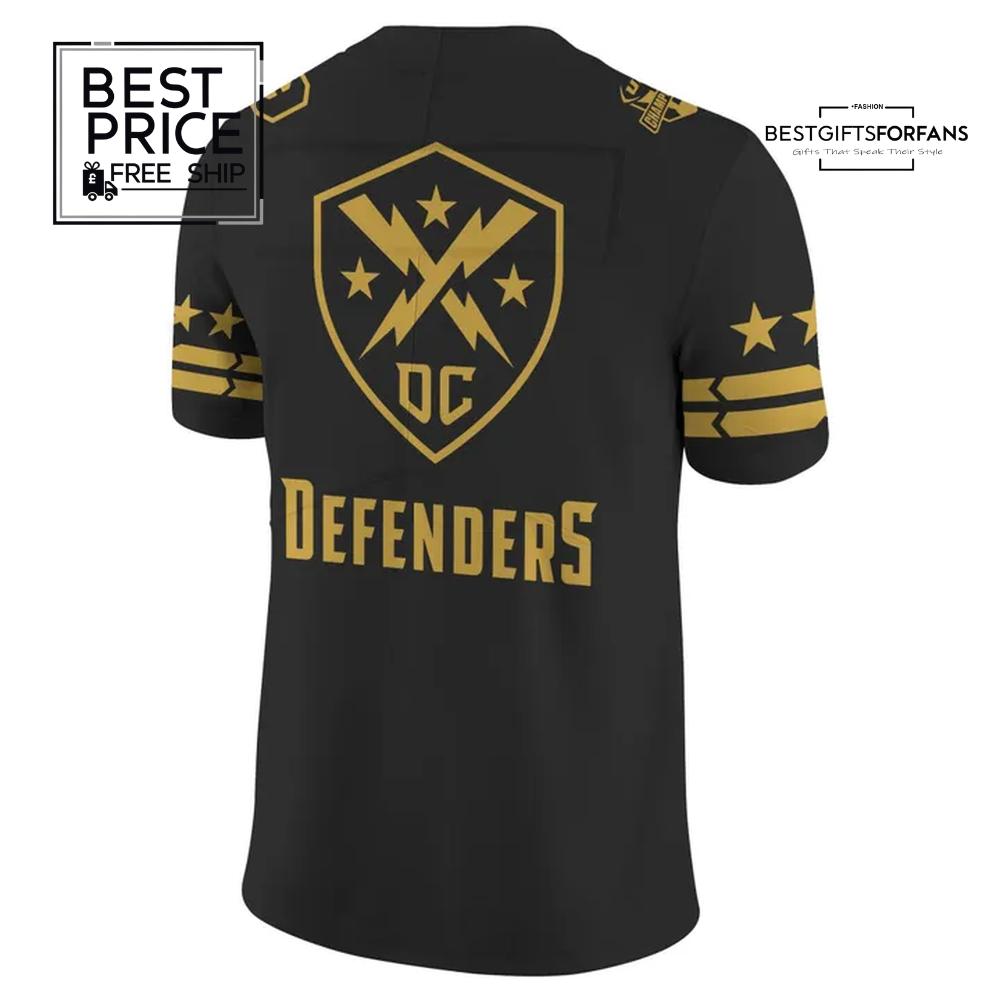 DC Defenders 2025 Football League Champions Limited Edition Football Jersey DC Defenders 2025 Football League Champions Limited Edition Football Jersey