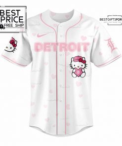 Detroit Tigers Hello Kitty Night Limited Edition Baseball Jersey