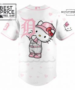 Detroit Tigers Hello Kitty Night Combo baseball Jersey 3