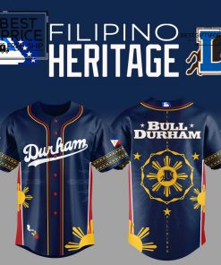 Durham Bulls Filipino Heritage Combo Limited Edition Baseball Jersey