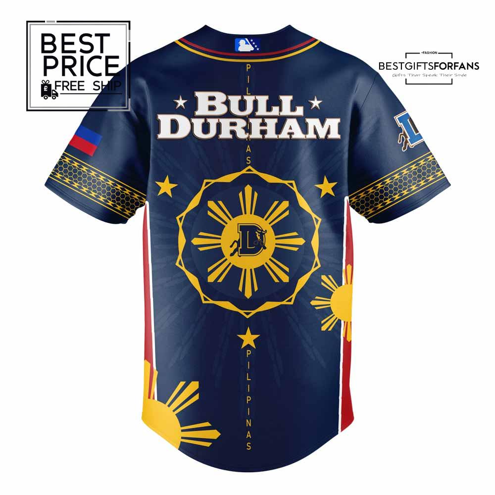Durham Bulls Filipino Heritage Combo Limited Edition Baseball Jersey Durham Bulls Filipino Heritage Combo Limited Edition Baseball Jersey