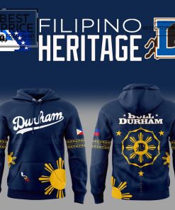 Durham Bulls Filipino Heritage Hoodie Special Edition Hoodie