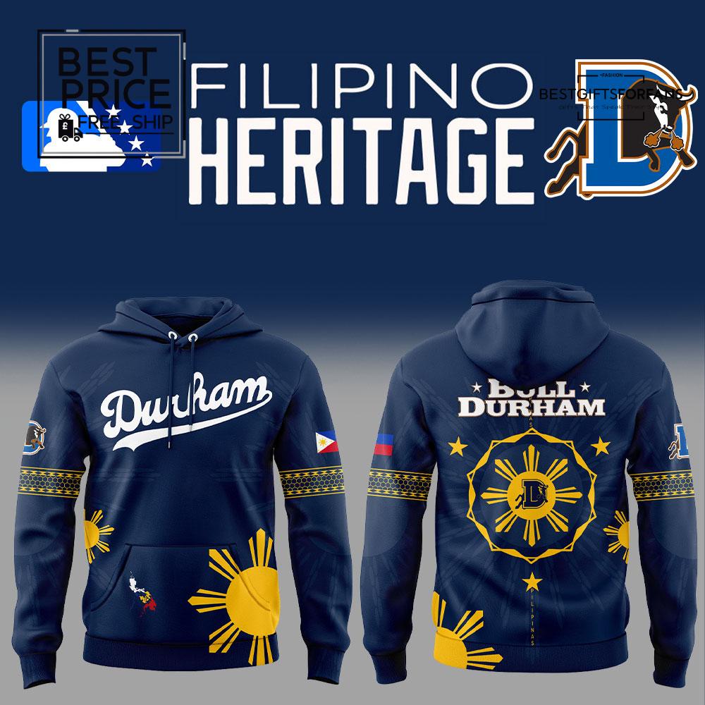 Durham Bulls Filipino Heritage Hoodie Special Edition Hoodie Durham Bulls Filipino Heritage Hoodie Special Edition Hoodie