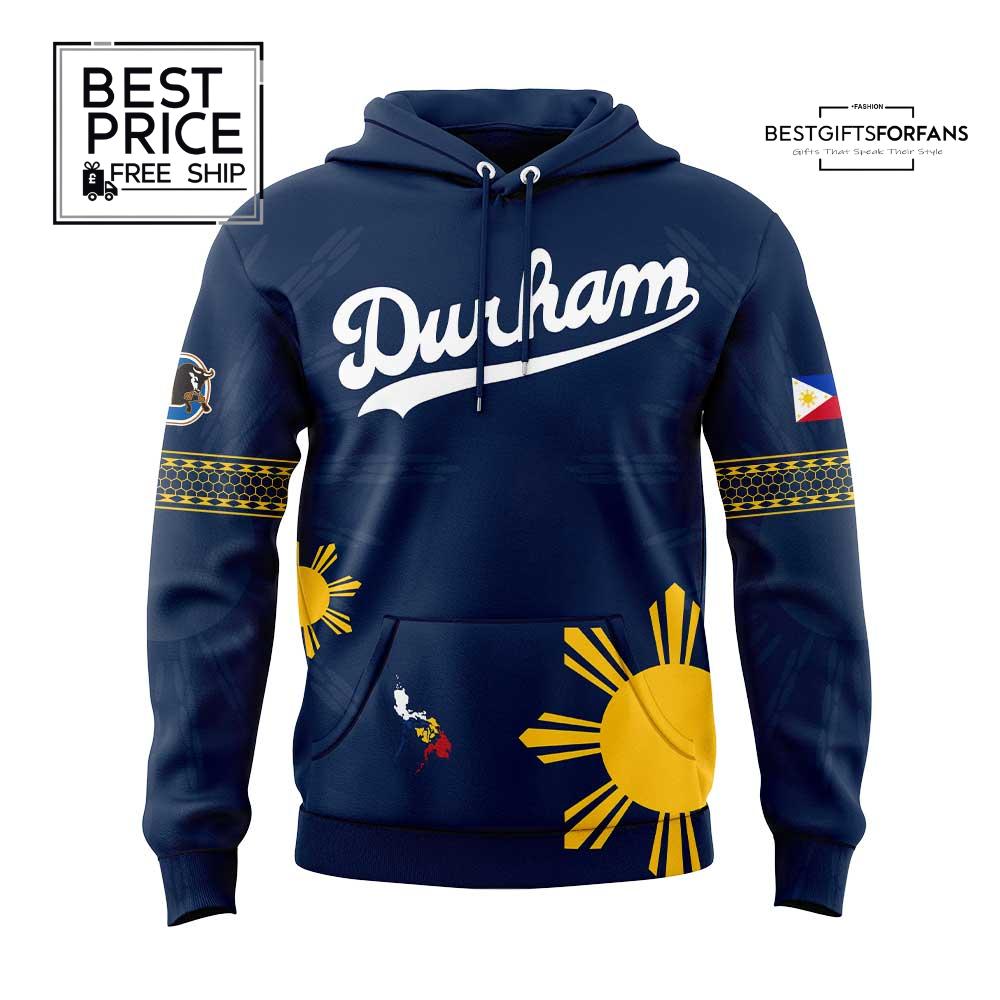 Durham Bulls Filipino Heritage Hoodie Special Edition Hoodie Durham Bulls Filipino Heritage Hoodie Special Edition Hoodie