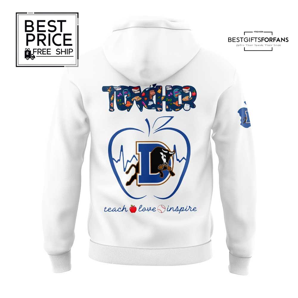 Durham Bulls TEACHER Appreciation Combo Special Edition Hoodie Durham Bulls TEACHER Appreciation Combo Special Edition Hoodie