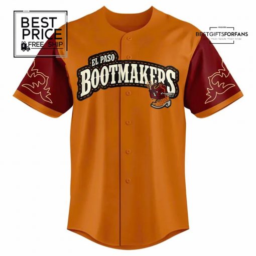  El Paso Chihuahuas 2025 Bootmakers Specialty Limited Edition Baseball Jersey