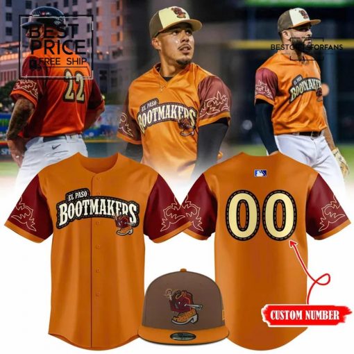  El Paso Chihuahuas 2025 Bootmakers Specialty Limited Edition Baseball Jersey