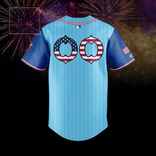 El Paso Chihuahuas 2025 Stars & Stripes Limited Edition Baseball Jersey