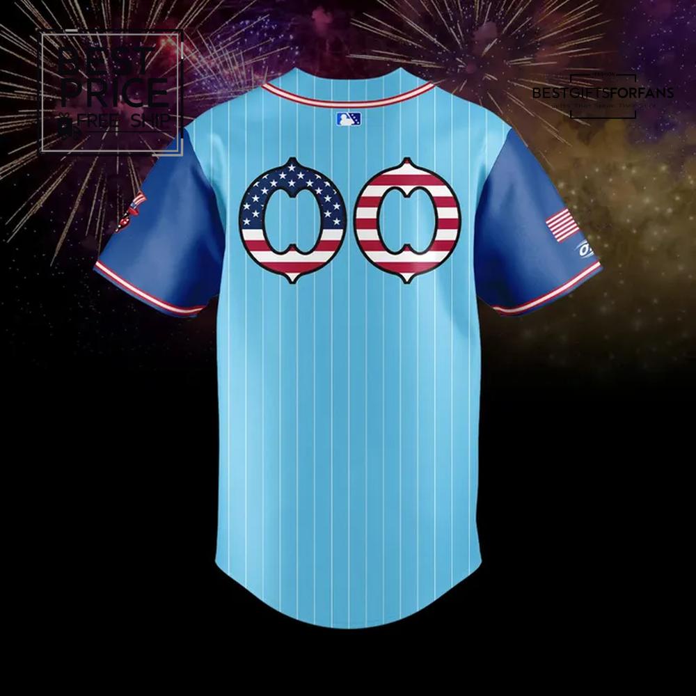 El Paso Chihuahuas 2025 Stars & Stripes Limited Edition Baseball Jersey El Paso Chihuahuas 2025 Stars & Stripes Limited Edition Baseball Jersey