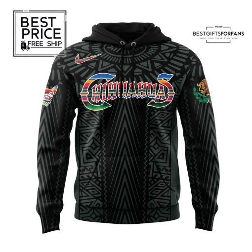 The El Paso Chihuahuas Mexican Heritage Night New Black Special Edition Hoodie