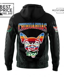 El Paso Chihuahuas Mexican Heritage Night New Black Hoodie 3