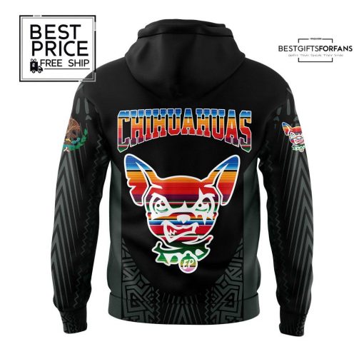 The El Paso Chihuahuas Mexican Heritage Night New Black Special Edition Hoodie