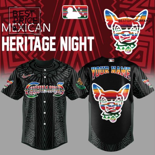 Mexico Heritage New Custom Name x Chihuahuas Limited Edition Baseball Jersey