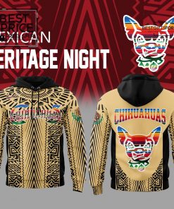 The El Paso Chihuahuas Mexican Heritage Night New Yellow Special Edition Hoodie