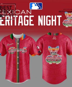 Mexico Heritage Night Red x Chihuahuas Limited Edition Baseball Jersey