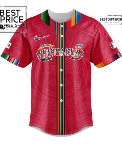 Mexico Heritage Night Red x Chihuahuas Limited Edition Baseball Jersey