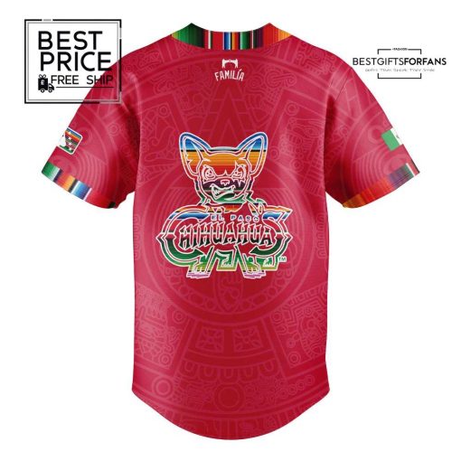Mexico Heritage Night Red x Chihuahuas Limited Edition Baseball Jersey