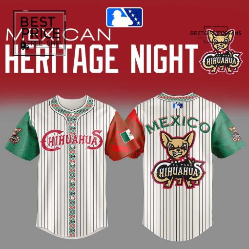 Mexico Heritage Night x Chihuahuas Limited Edition Baseball Jersey