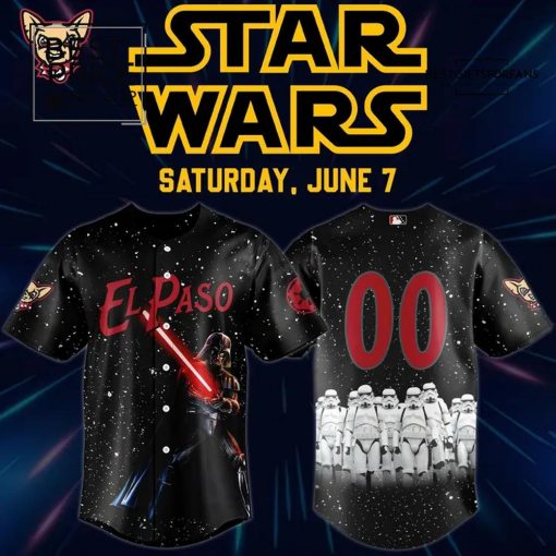 El Paso Chihuahuas x 2025 Star Wars Limited Edition Baseball Jersey