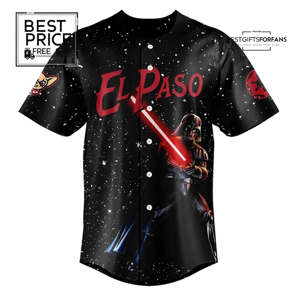 El Paso Chihuahuas x 2025 Star Wars Limited Edition Baseball Jersey El Paso Chihuahuas x 2025 Star Wars Limited Edition Baseball Jersey