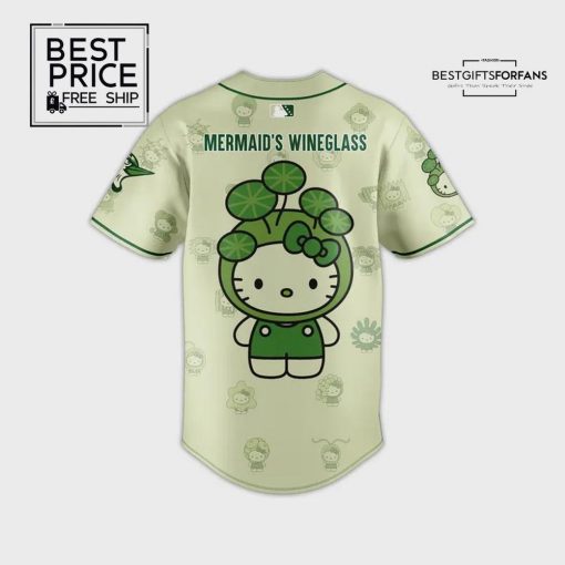Fayetteville Woodpeckers x 32 Algae Hello Kitty Limited Edition Baseball Jersey